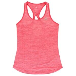 Adidas Climalite Keyhole Training Tank Red Size Small Athletic Round‎ Neck